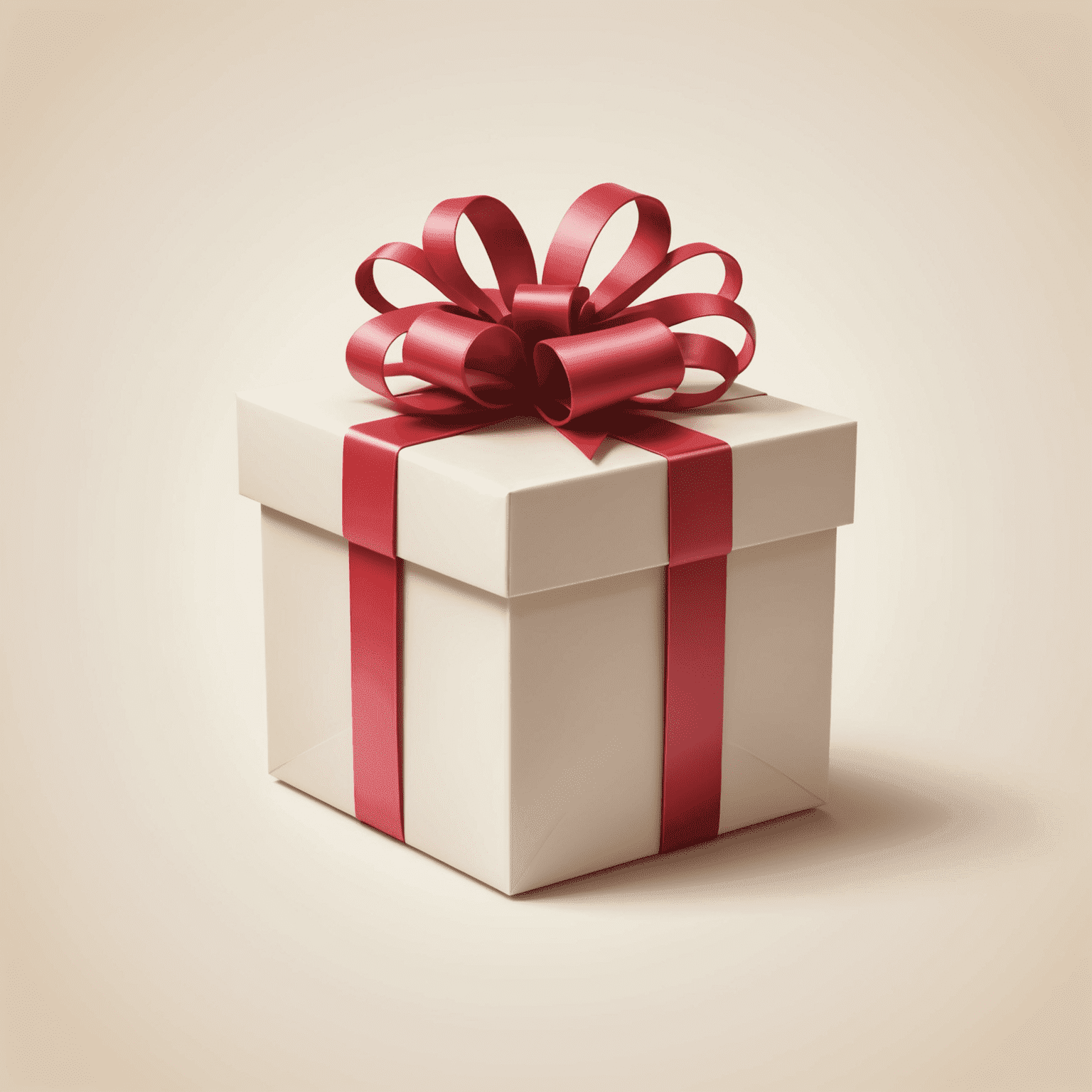 Vanilla Gift logo featuring a stylized gift box with a red and pink color scheme