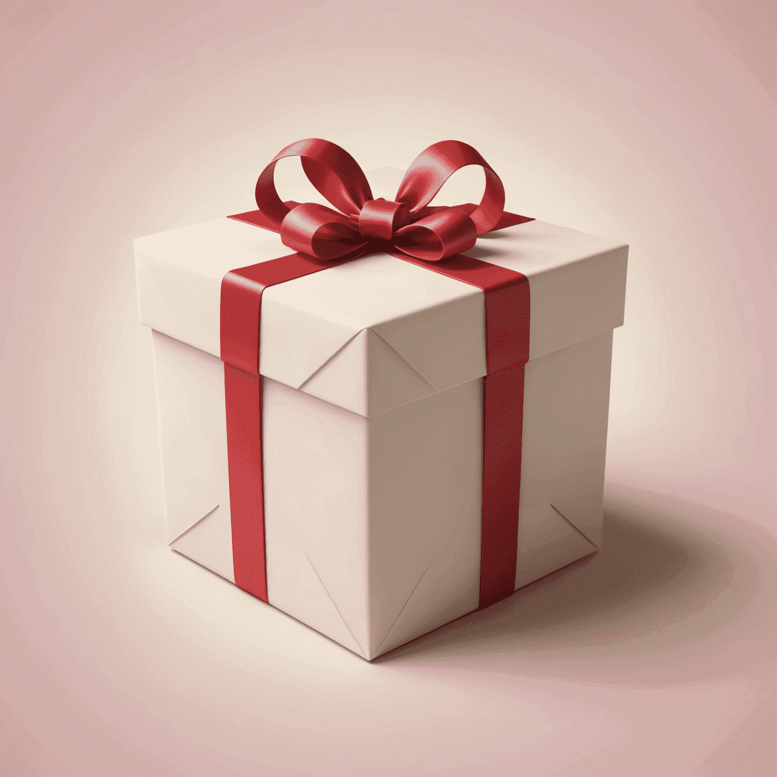 Vanilla Gift logo featuring a stylized gift box with a red and pink color scheme